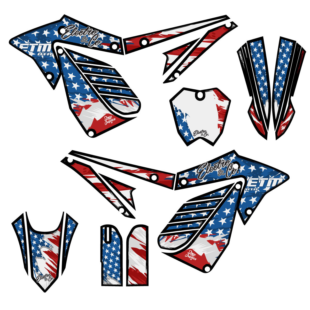 ETM RTR Graphics Kits