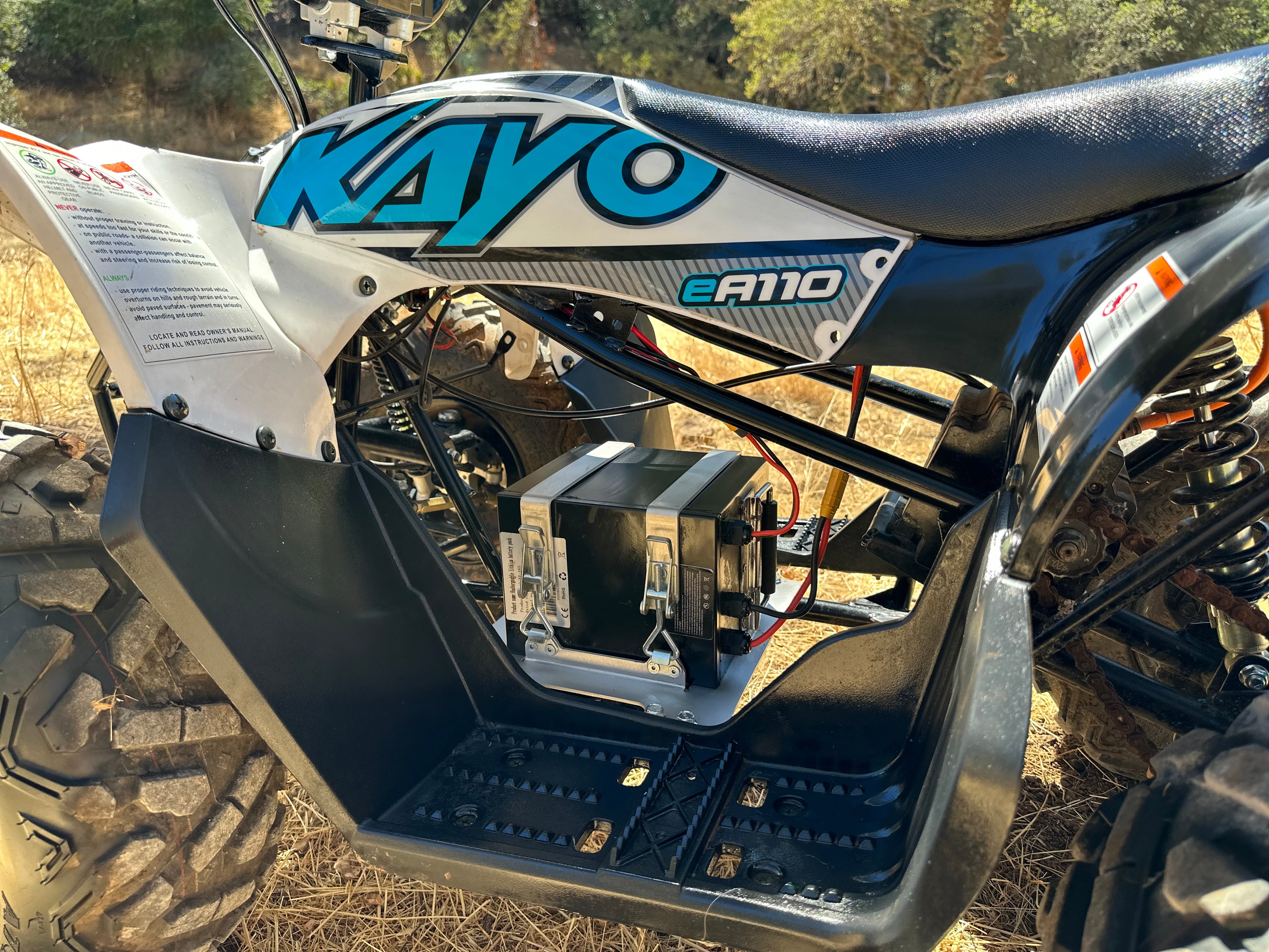 Kayo EA110 Quad Powertrain Kit