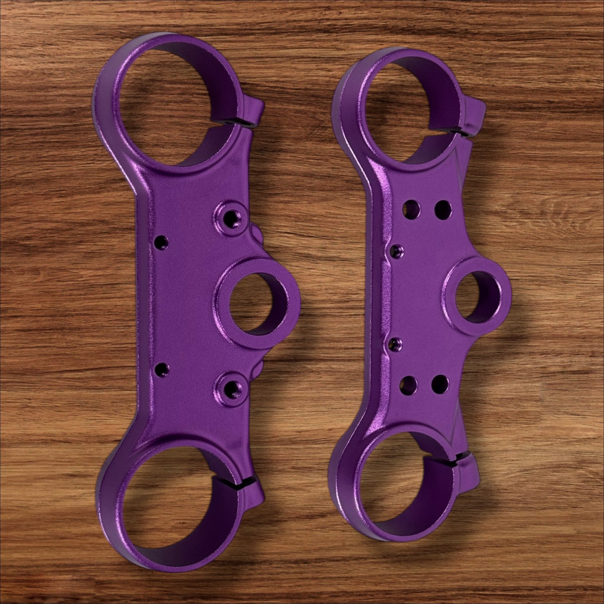 ETM RTR Anodized Triple Clamps
