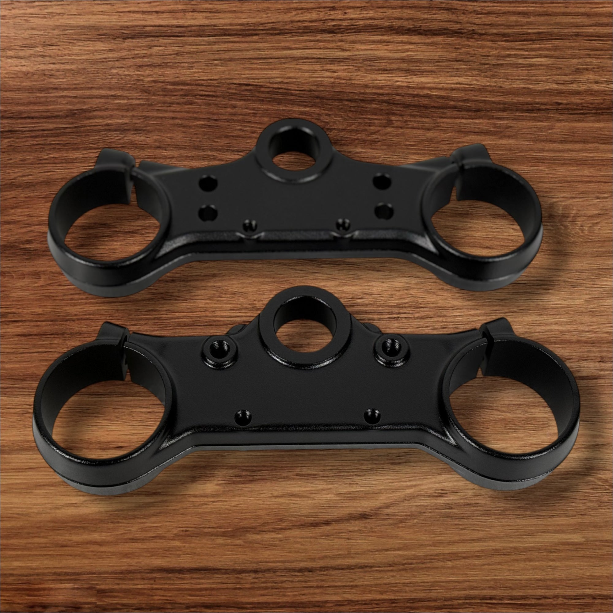 ETM RTR Anodized Triple Clamps