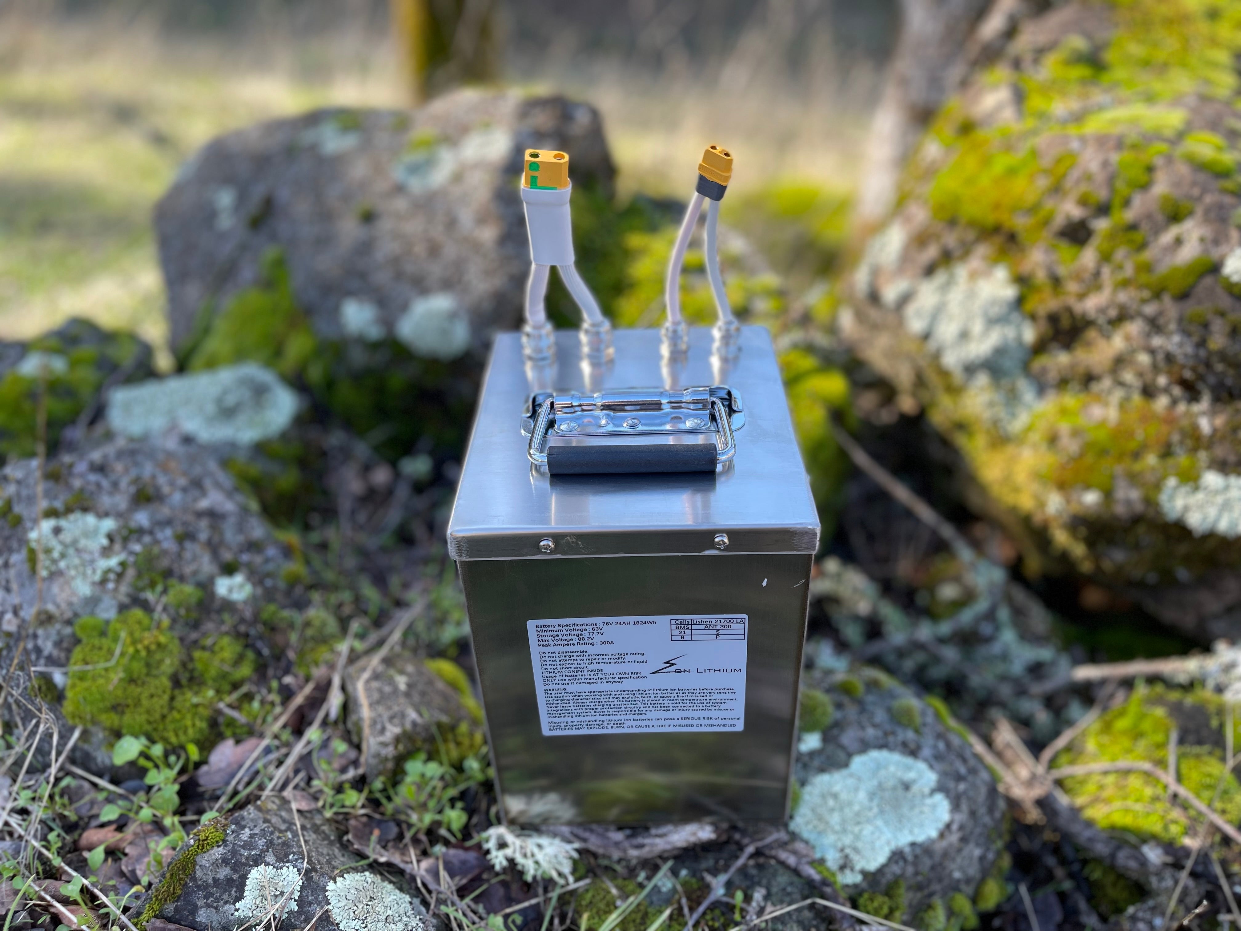 76v 24ah Li-Ion Battery - Apexmall