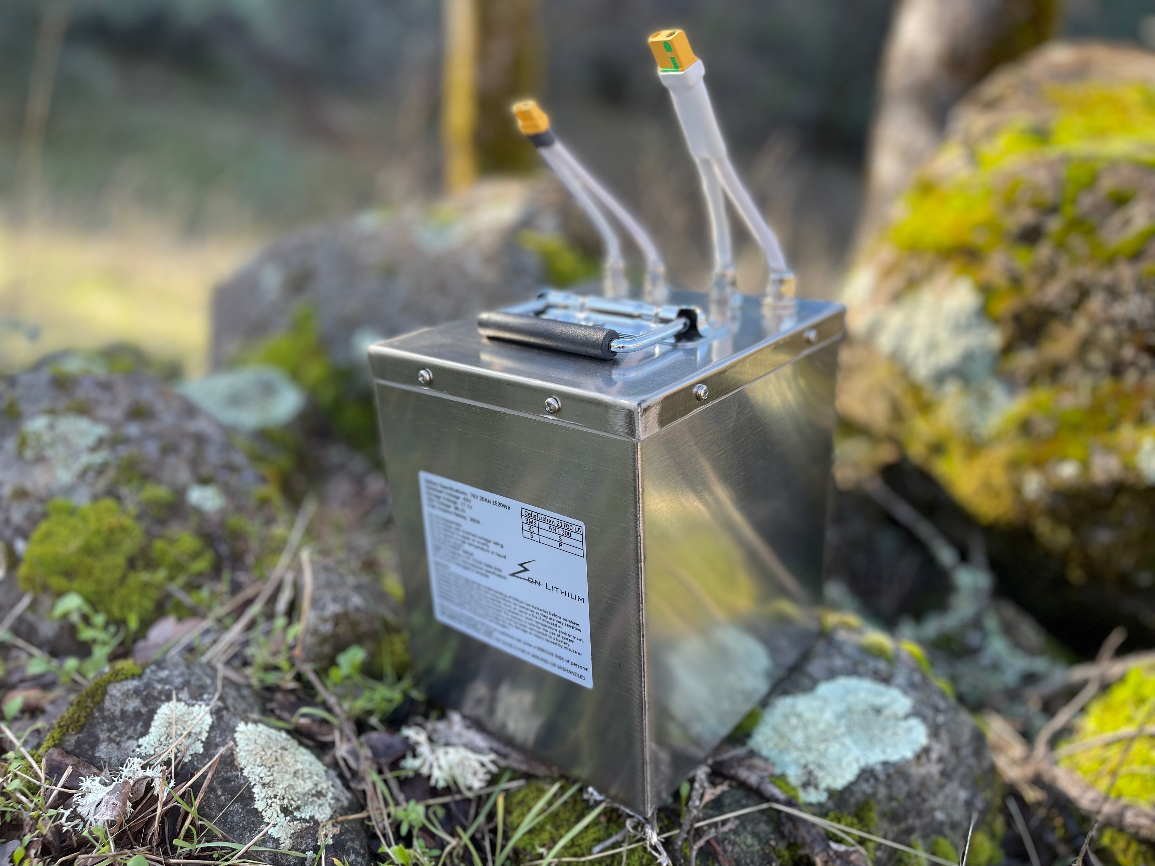 76V 20ah Li-ion Battery - Apexmall