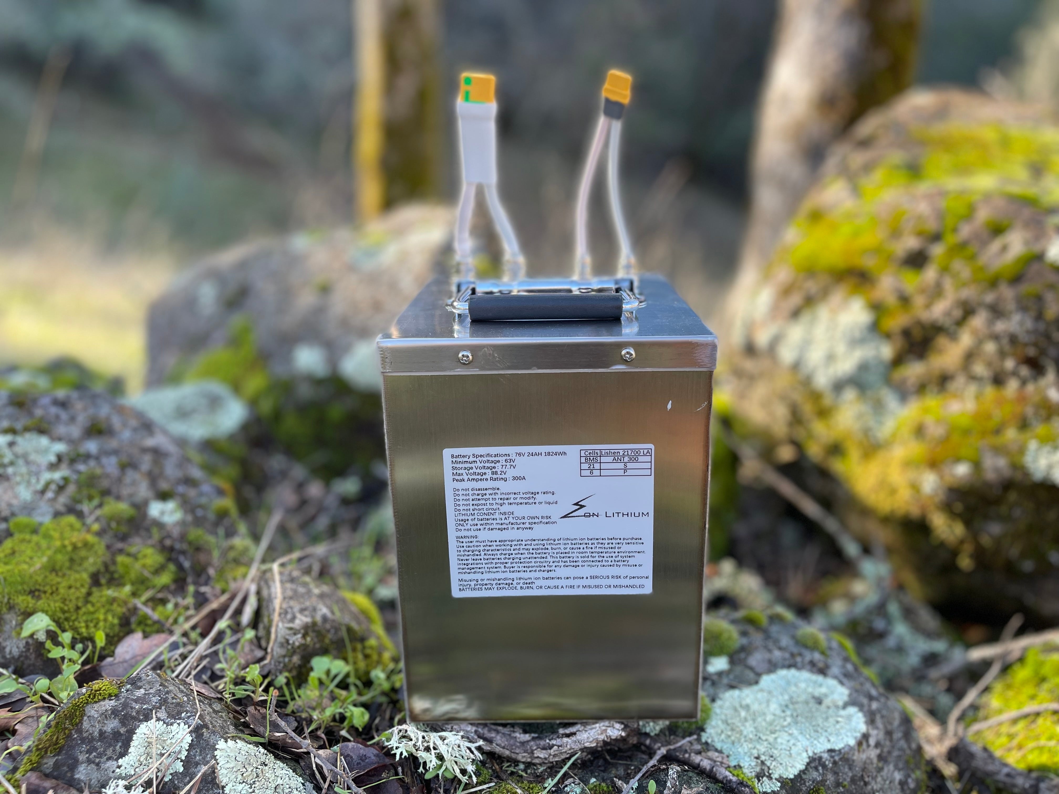 76v 24ah Li-Ion Battery - Apexmall