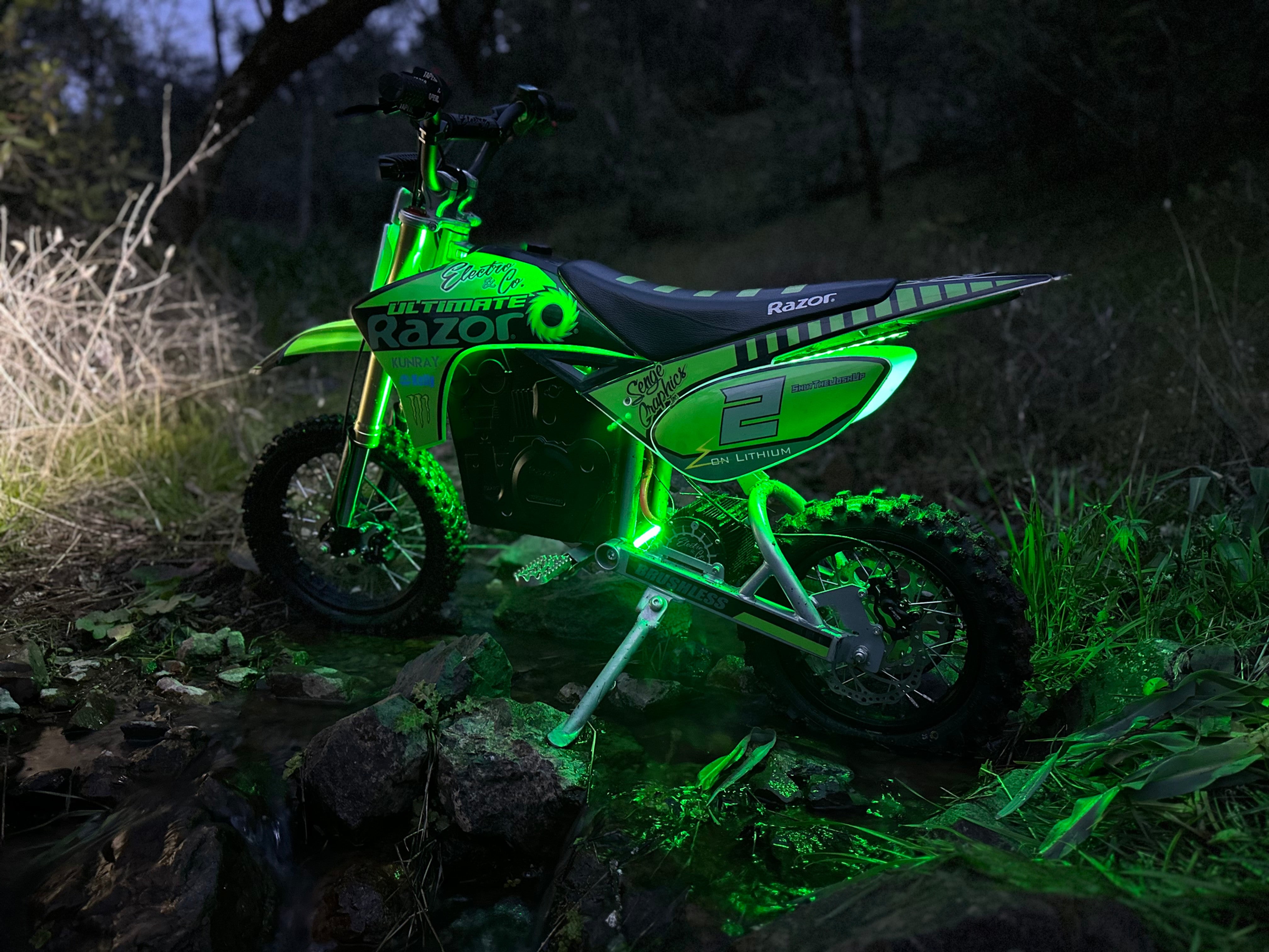 Bluetooth RGB UnderGlow Kit: 12V Accessory - Apexmall