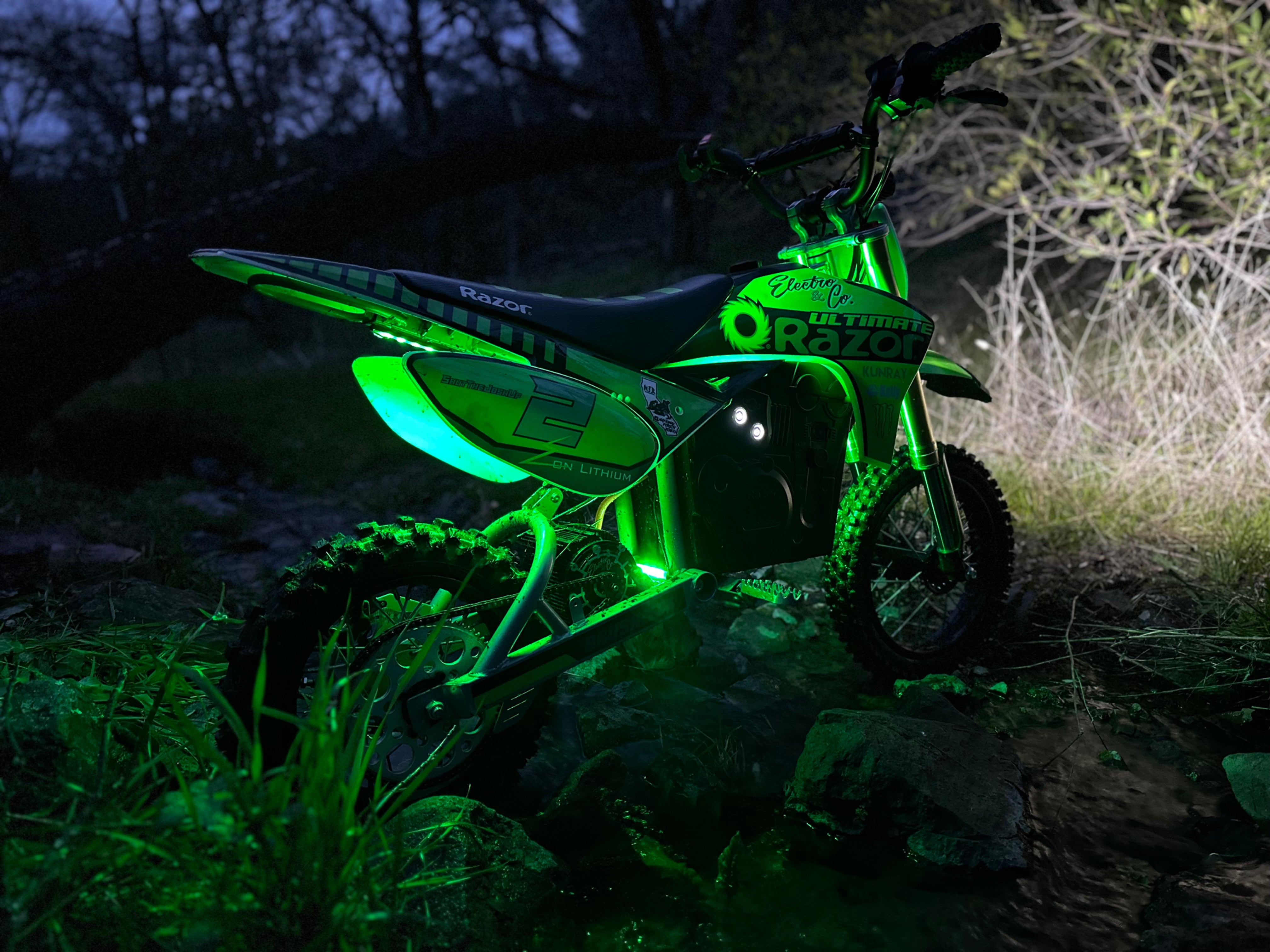 Bluetooth RGB UnderGlow Kit: 12V Accessory - Apexmall